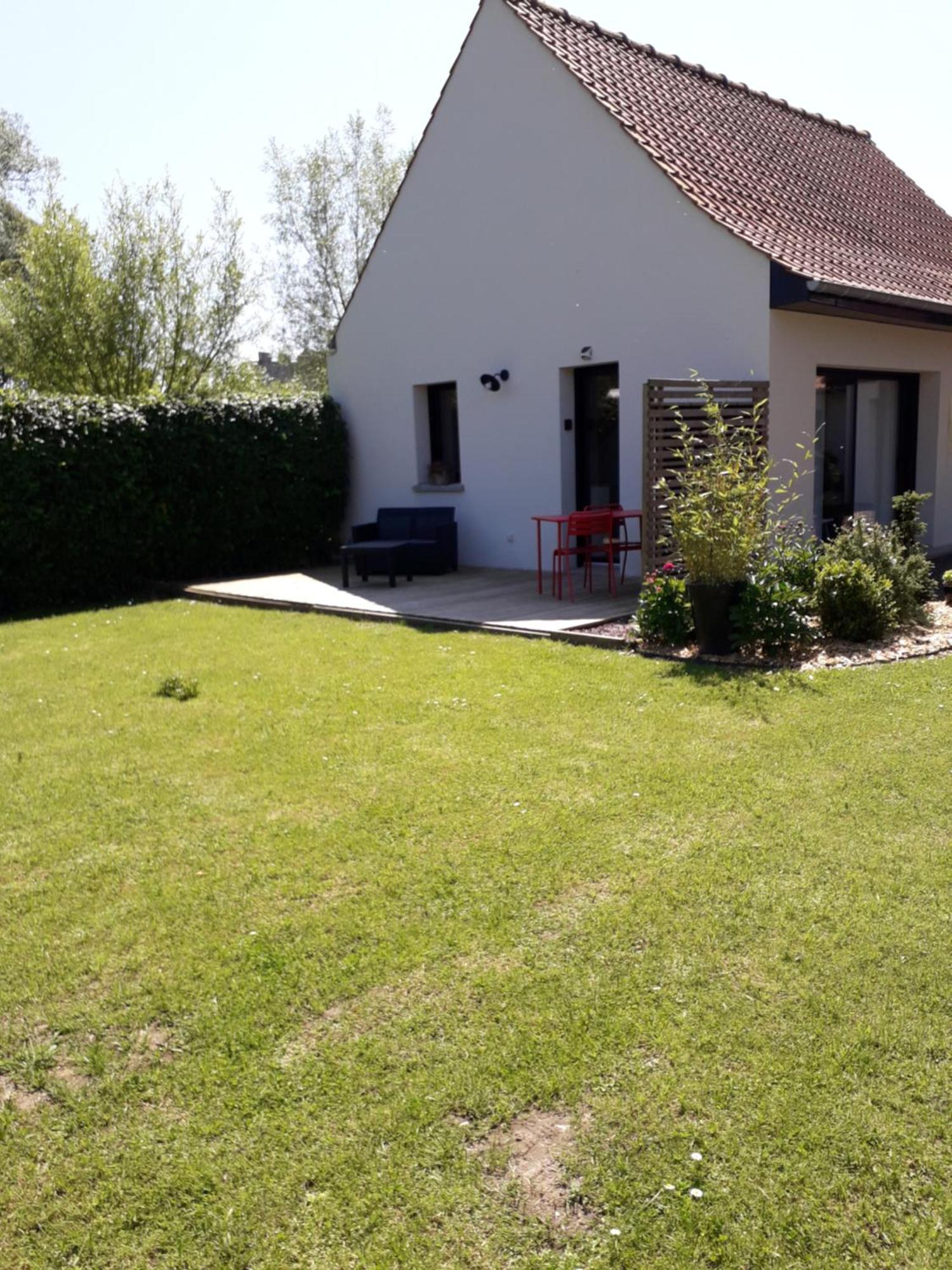 Villa Le Grand Chene Condette Exterior foto